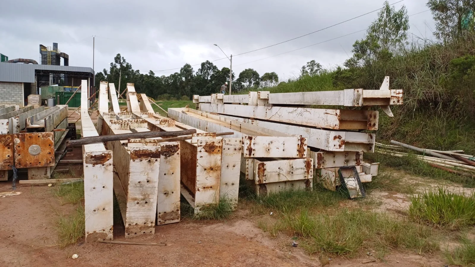 Peças fabricadas pela Sampa